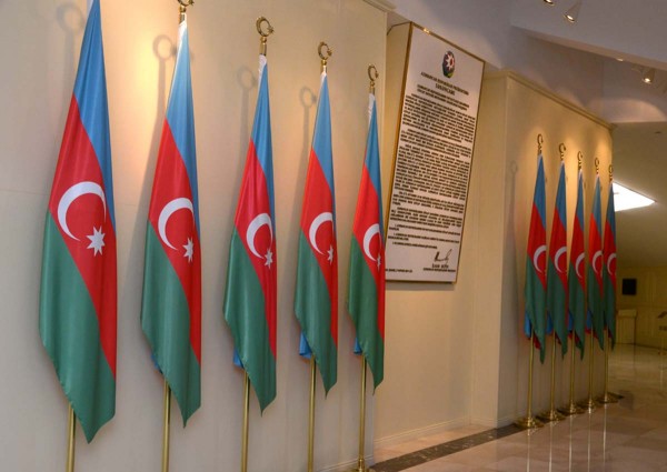Museum of State flag of republic of Azerbaijan 